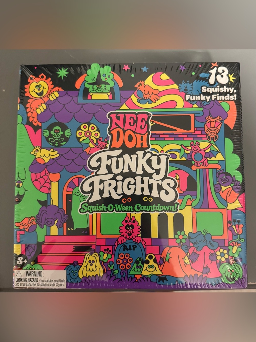 NeeDoh Funky Frights Squish-O-Ween Countdown